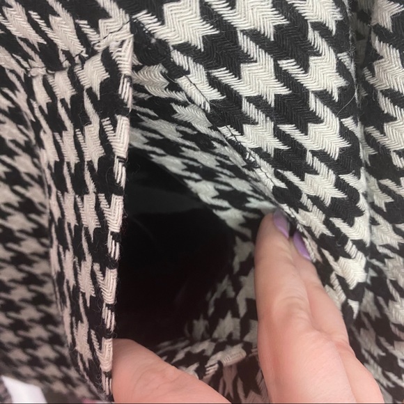 Lapis Houndstooth Swing Jacket, size Medium - Picture 5 of 8